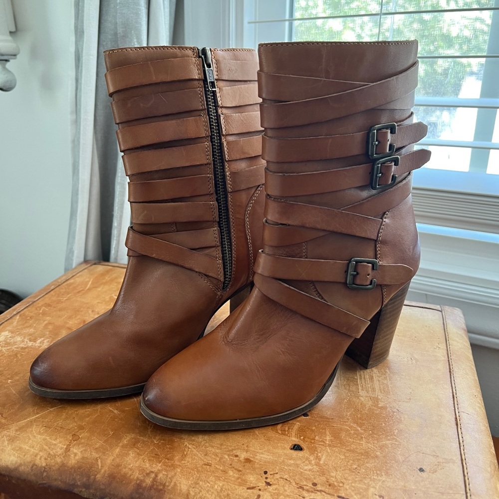 Diba True Just In Cognac Leather Like New